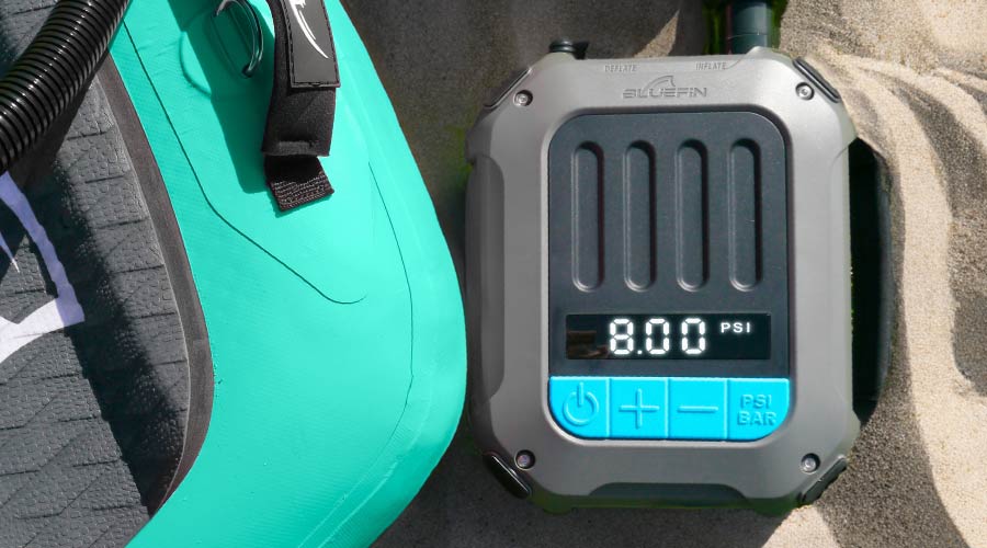 Large Blue Smartlock Fin – Bluefin SUP