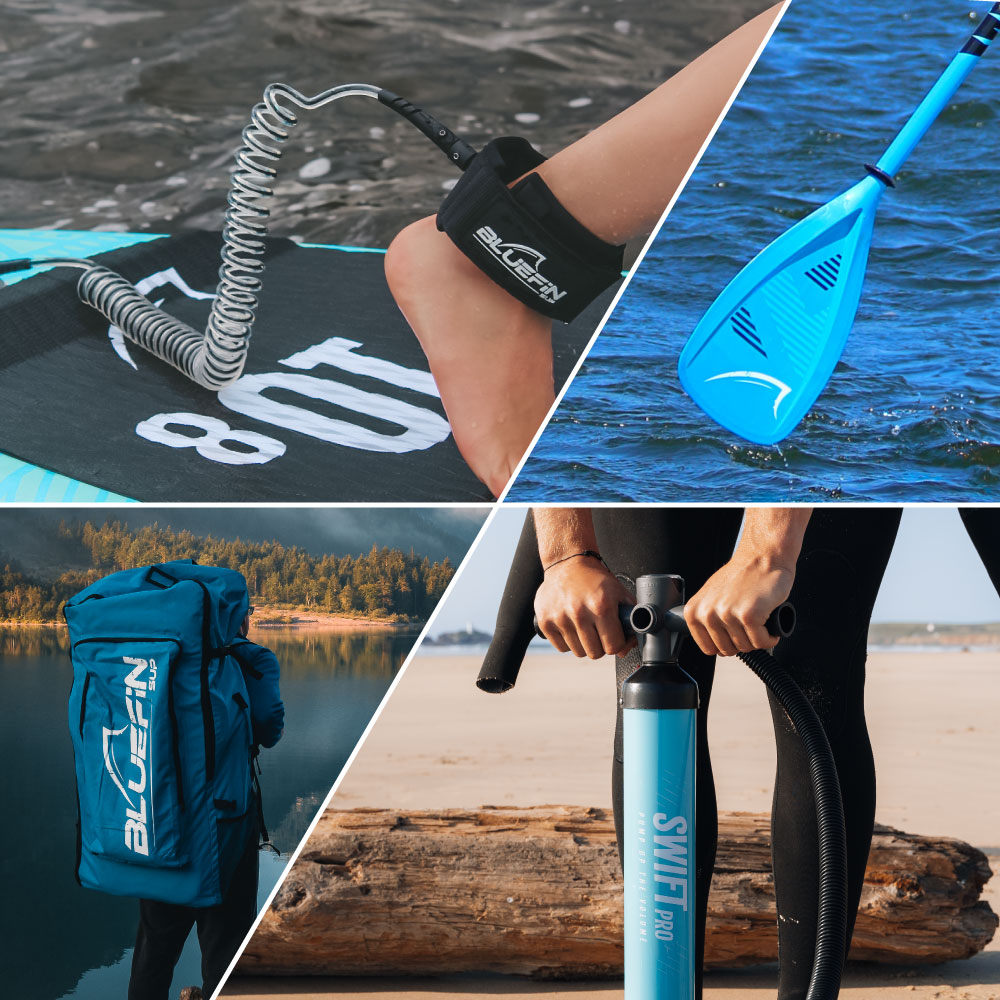 Aura Fit 10'8 Inflatable Paddleboard – Bluefin SUP