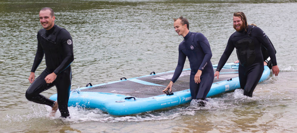 マンモス　SUP  20ft Mammoth 18' Inflatable Paddleboard – Bluefin SUP